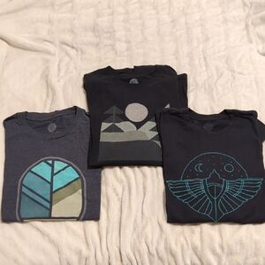 Wohven 3-Pack Men's Graphic Tee Bundle - XL
